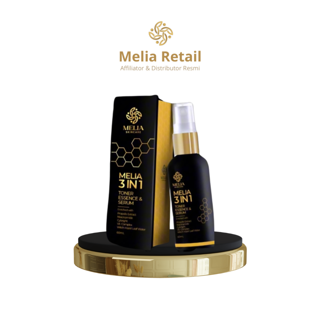 Melia 3 In 1 Spray Toner, Essence & Serum