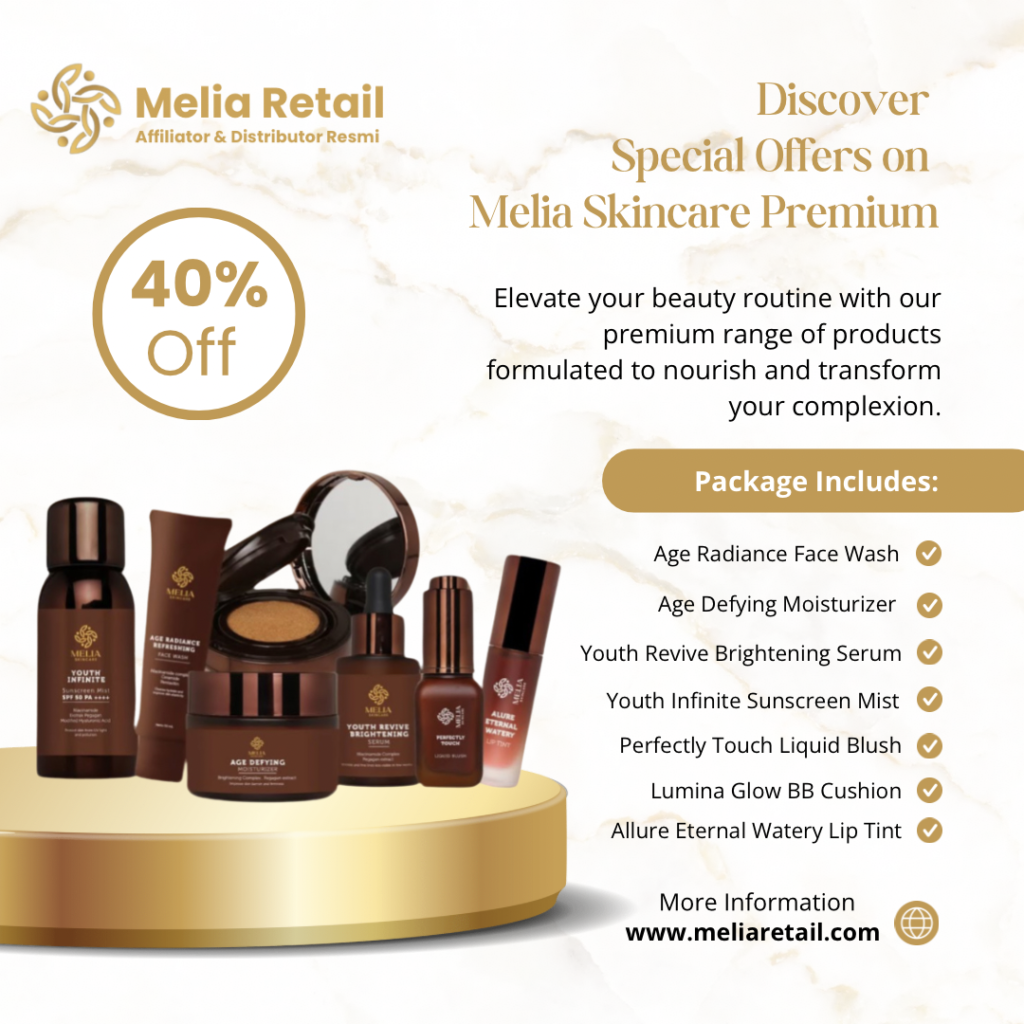 Melia Skincare Premium Paket