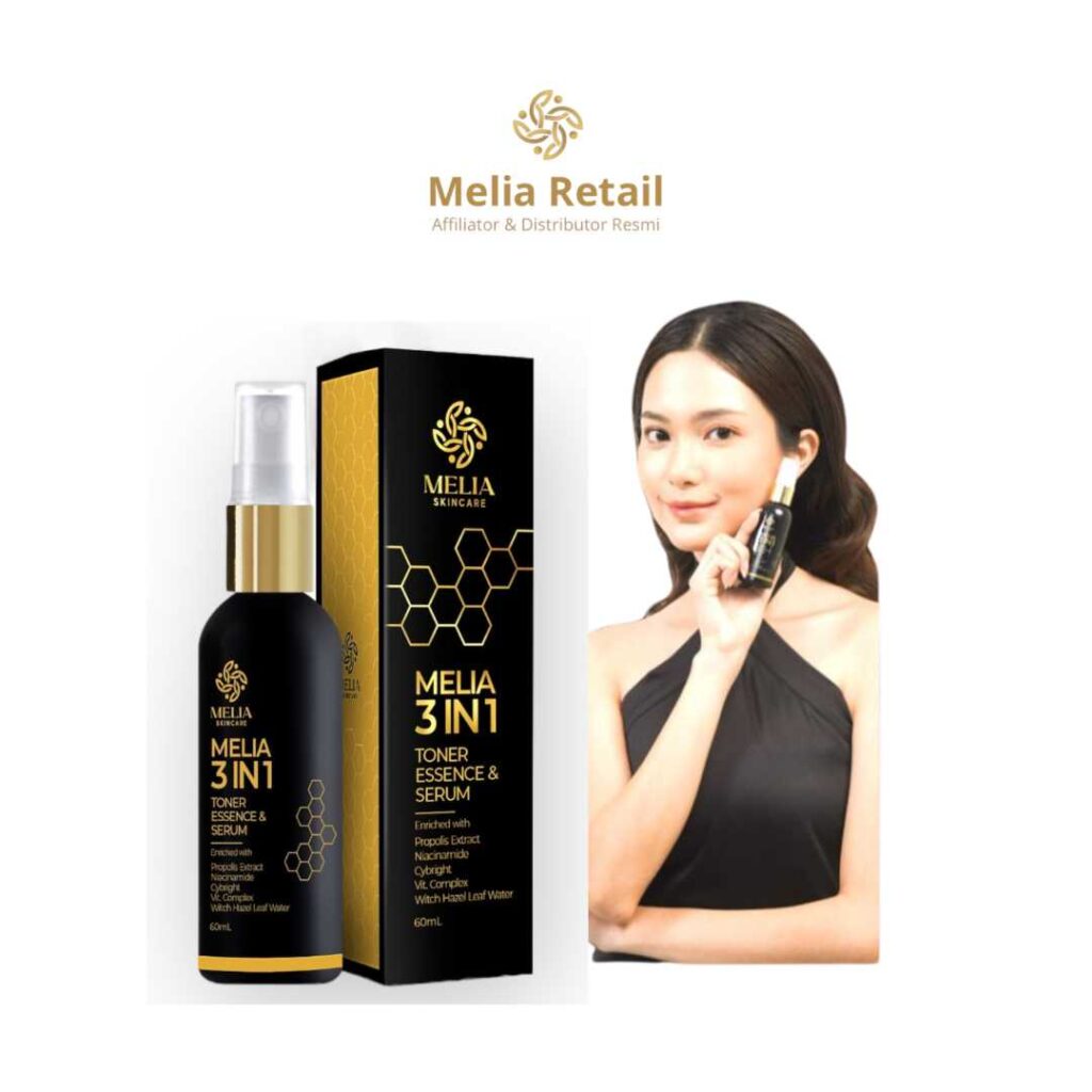 Melia 3 In 1 Toner, Essence & Serum