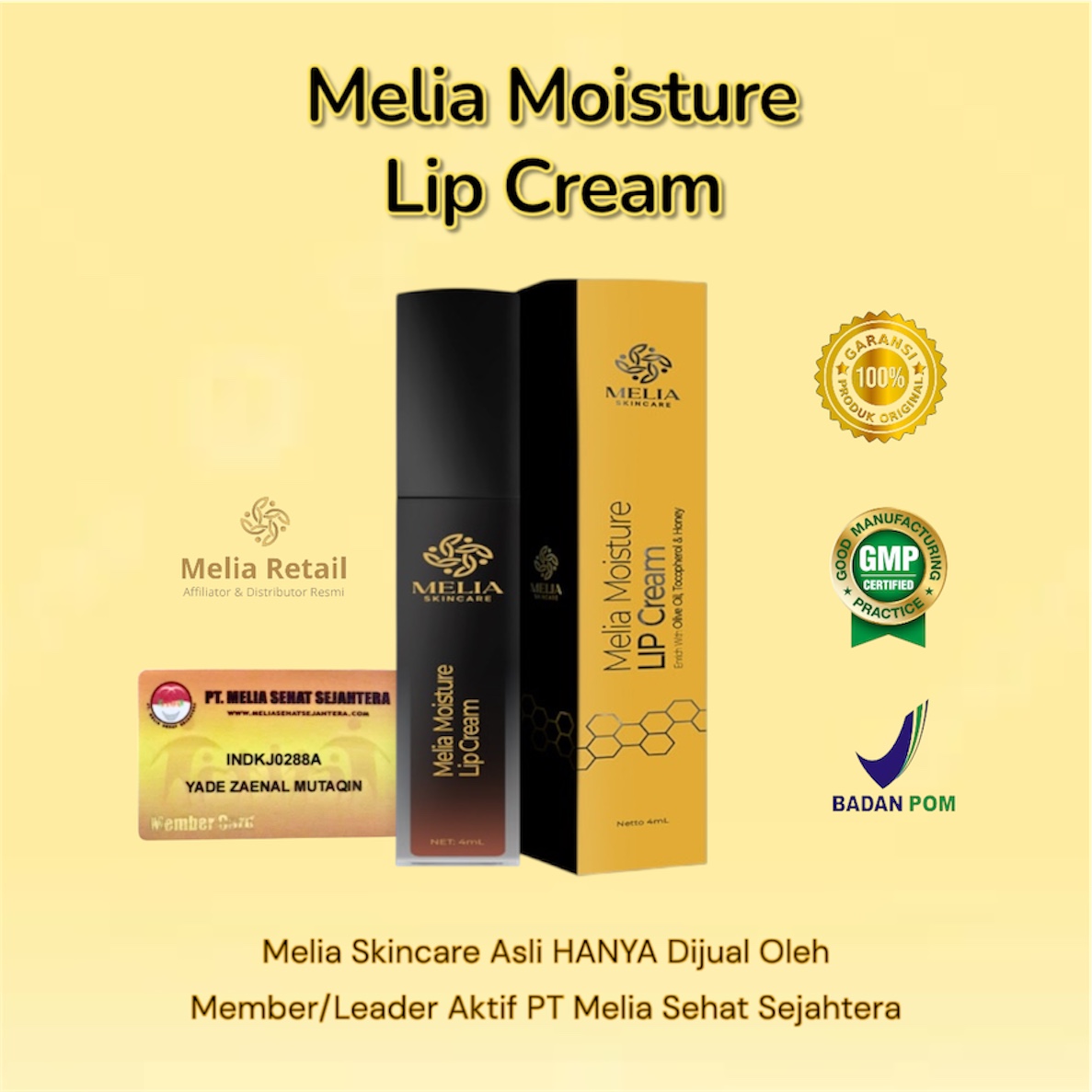 Melia Moisture Lip Cream