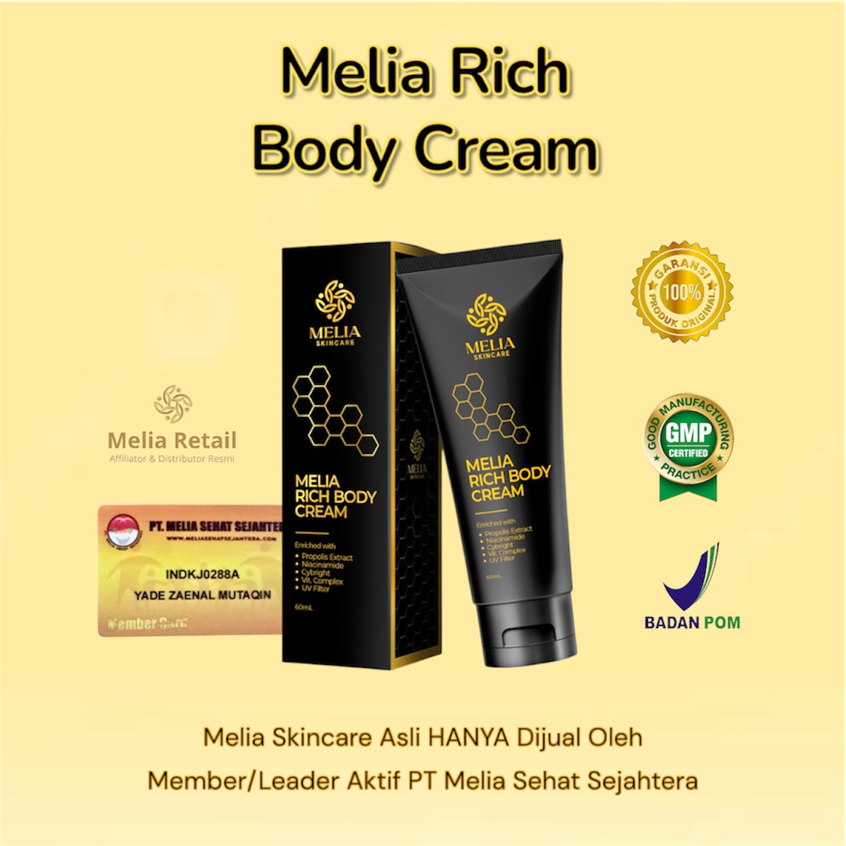 Melia Rich Body Cream