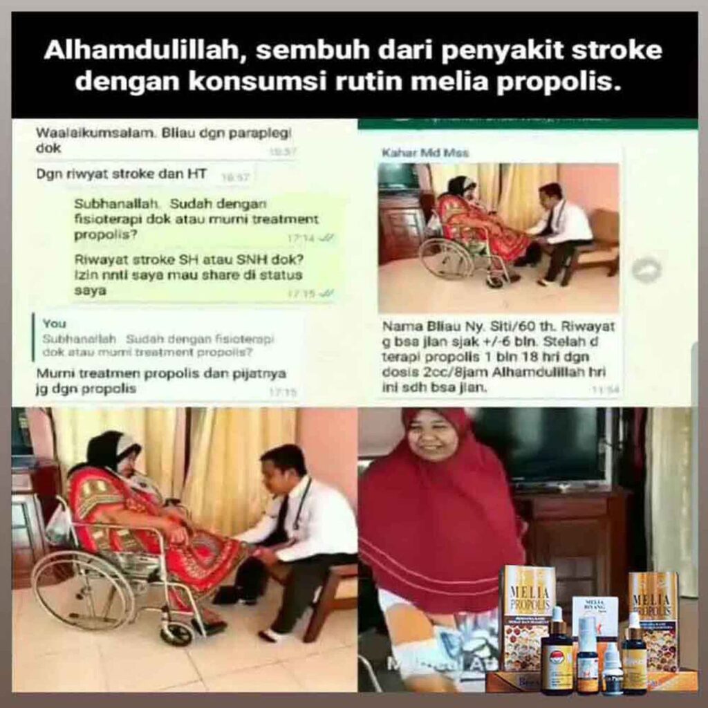Testimoni Propolis BIyang Untuk Stroke