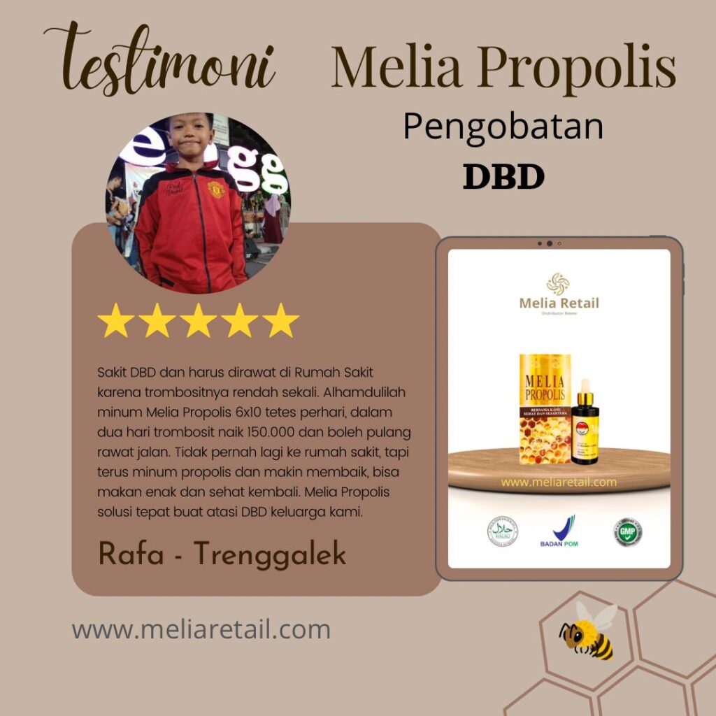 Testimoni Propolis Untuk DBD