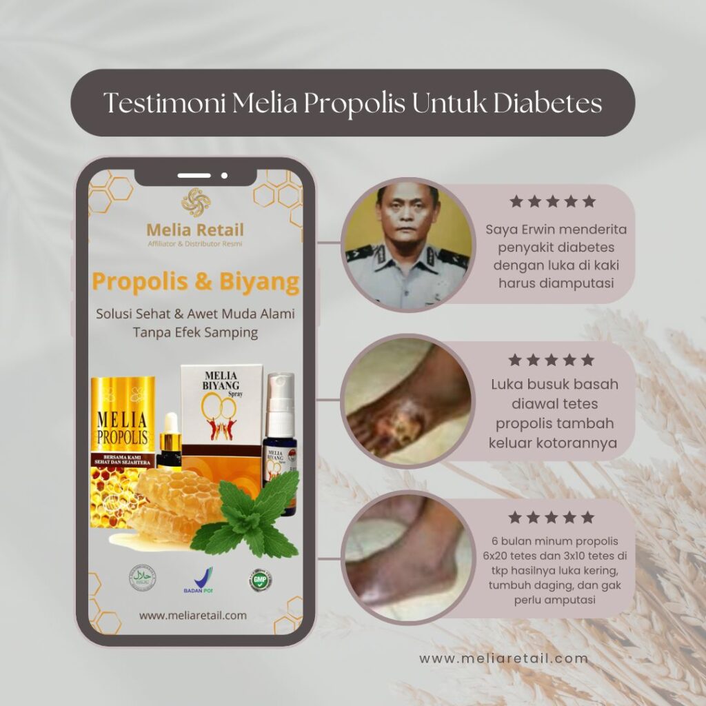 Testimoni Propolis Untuk Diabetes