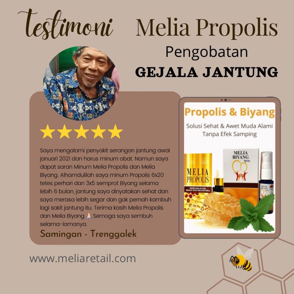 Testimoni Propolis Untuk Gejala Jantung