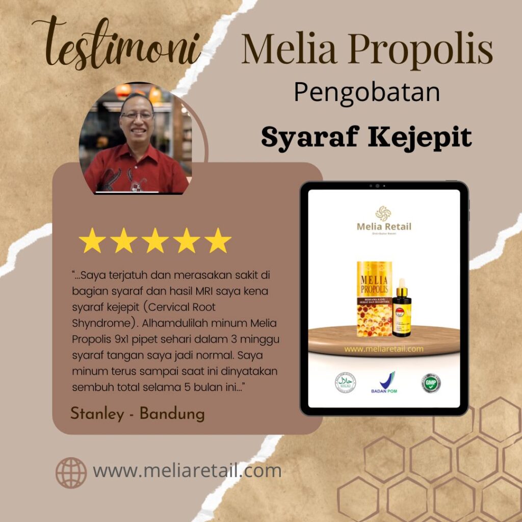 Testimoni Propolis Untuk Syaraf Kejepit
