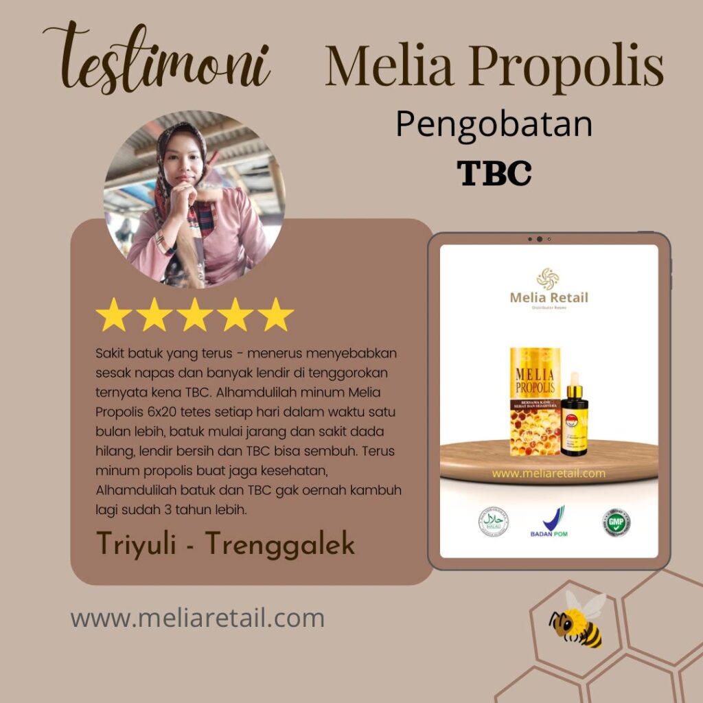 Testimoni Propolis Untuk TBC
