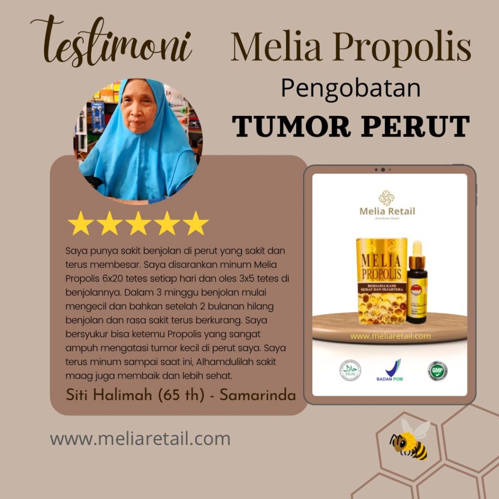 Testimoni Propolis Untuk Tumor