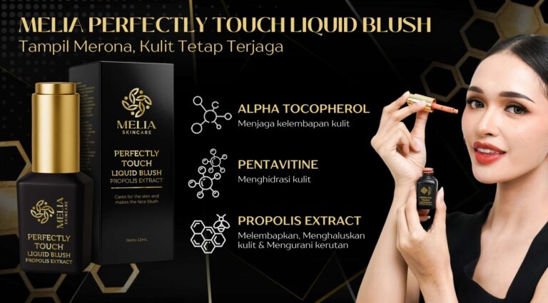 Melia Perfectly Touch Liquid Blush Propolis Extract