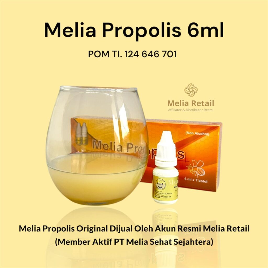 Cara Minum Melia Propolis 6 ml