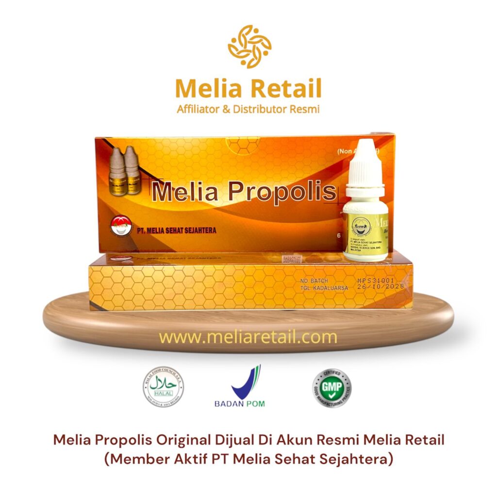 Melia Propolis 6 ml Perpaket isi 14 Botol